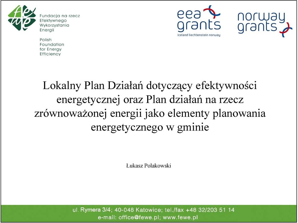 zrównoważonej energii jako elementy