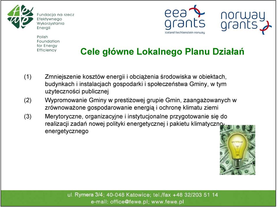 grupie Gmin, zaangażowanych w zrównoważone gospodarowanie energią i ochronę klimatu ziemi (3) Merytoryczne,