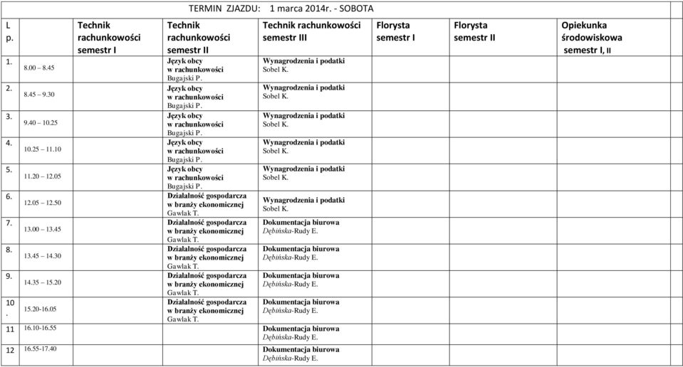 marca 2014r - SOBOTA II 11 1-155