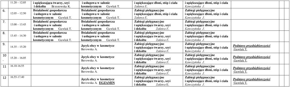 Berowska A 1520 1605 Berowska A 11 16-1655 12 1655-140 Berowska A