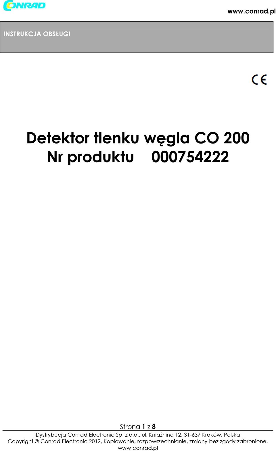 węgla CO 200 Nr
