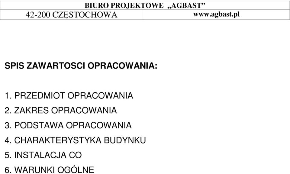 ZAKRES OPRACOWANIA 3.