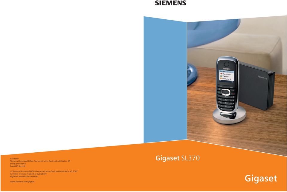 Communication Devices GmbH & Co. KG 2007 All rights reserved.
