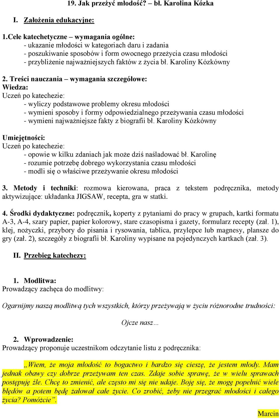 Karoliny Kózkówny 2.