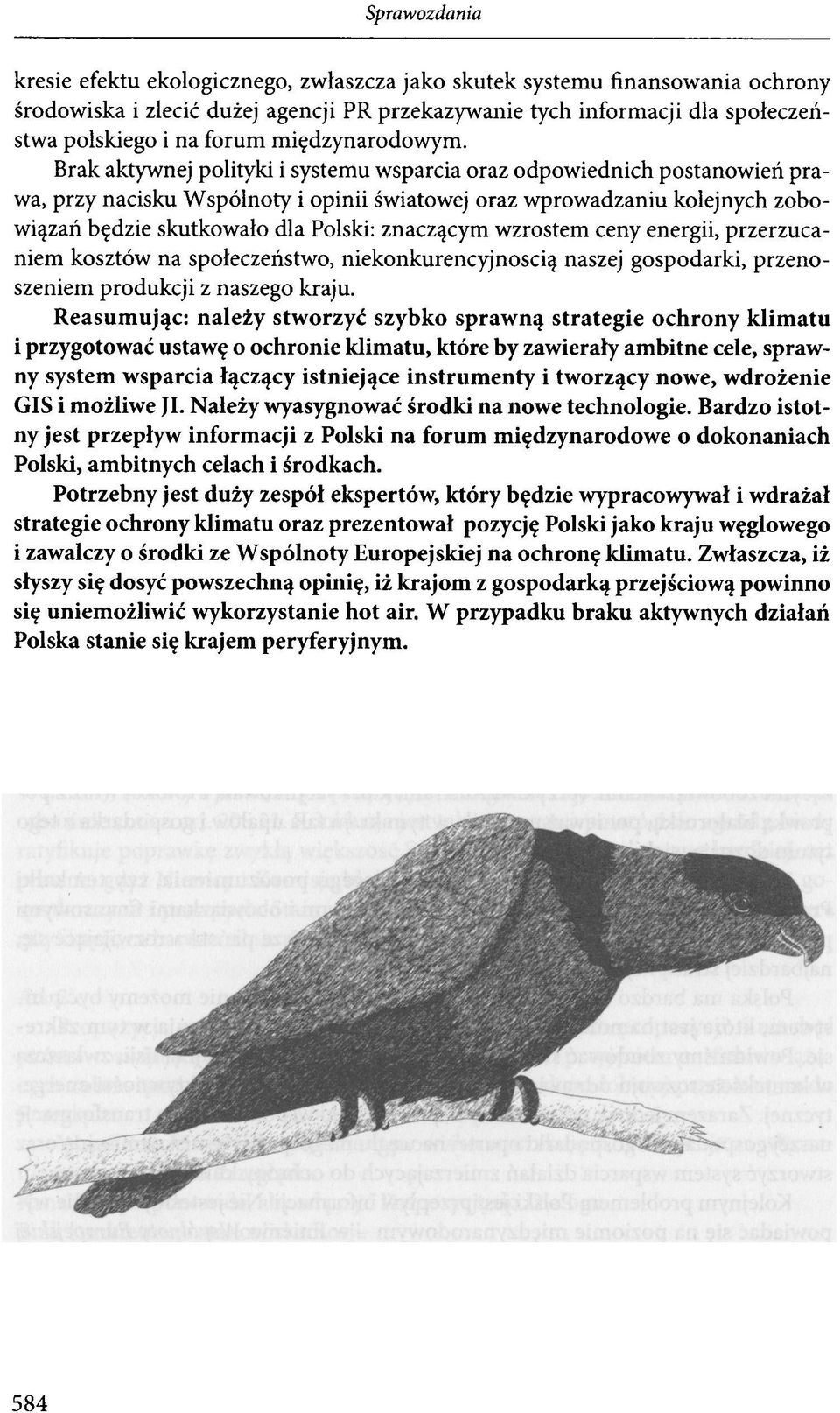 Brak aktywnej polityki i systemu wsparcia oraz odpowiednich postanowień prawa, przy nacisku W spólnoty i opinii światowej oraz wprowadzaniu kolejnych zobowiązań będzie skutkowało dla Polski: