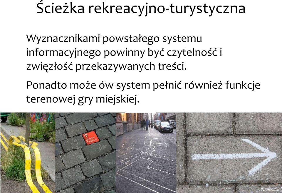 czytelność i zwięzłość przekazywanych treści.