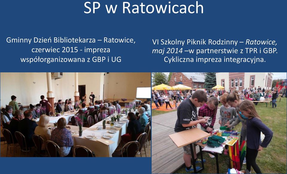 VI Szkolny Piknik Rodzinny Ratowice, maj 2014 w