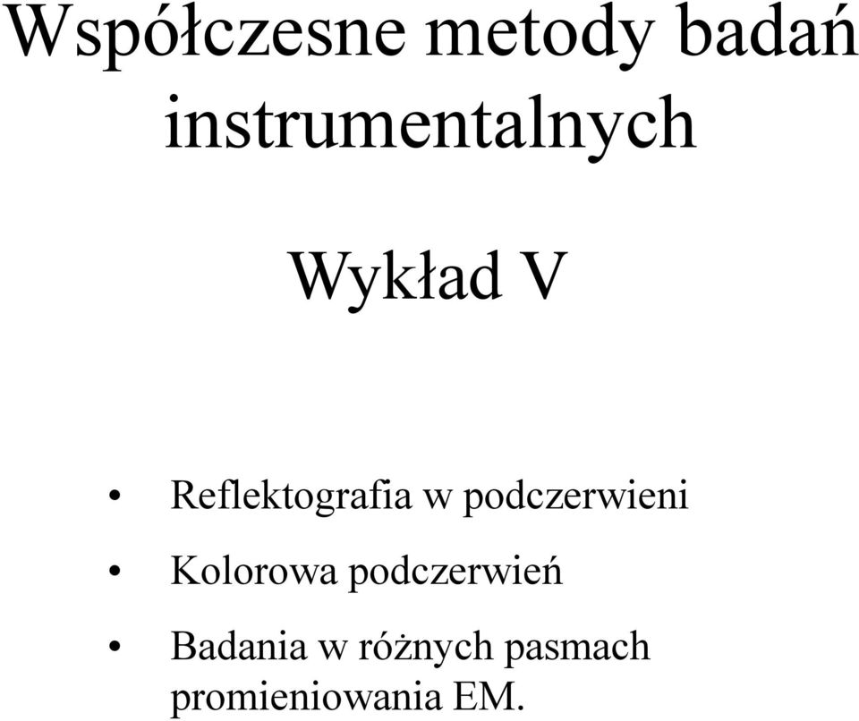 Reflektografia w podczerwieni