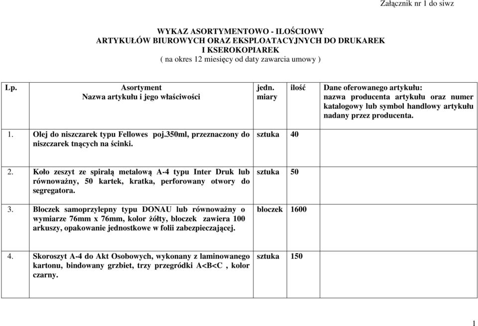 Olej do niszczarek typu Fellowes poj.350ml, przeznaczony do niszczarek tnących na ścinki. sztuka 40 2.