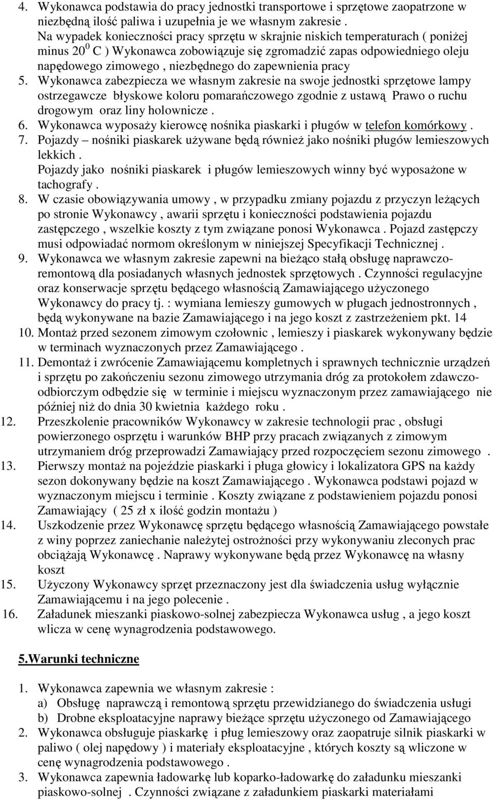 zapewnienia pracy 5.