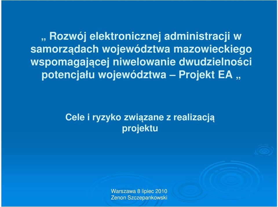 wspomagającej niwelowanie dwudzielności