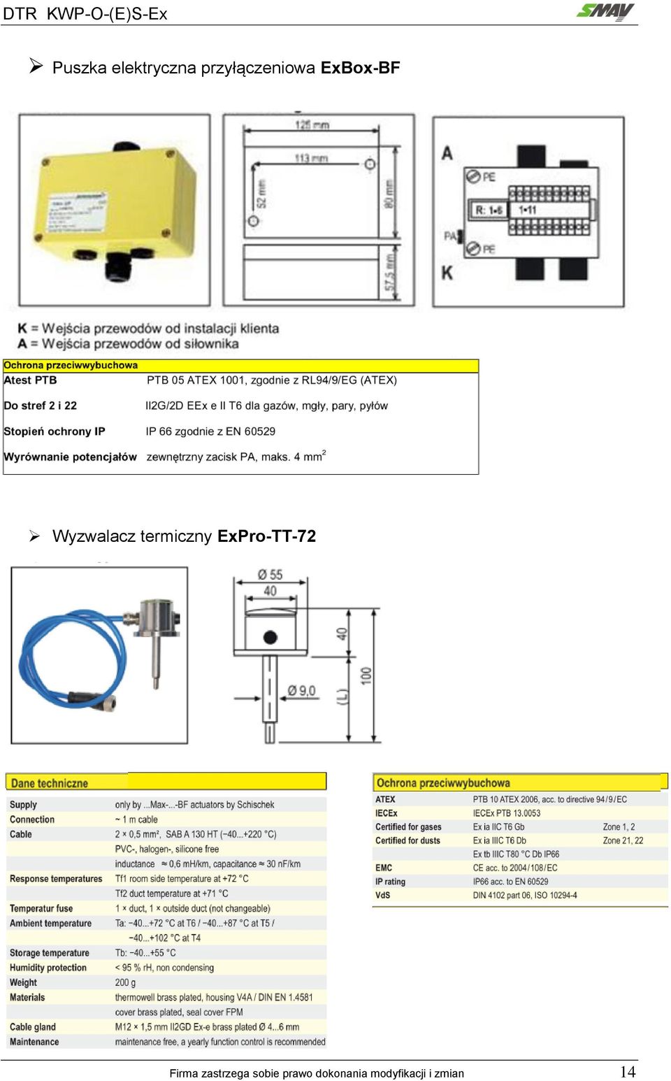 ExPro-TT-72 Firma zastrzega sobie