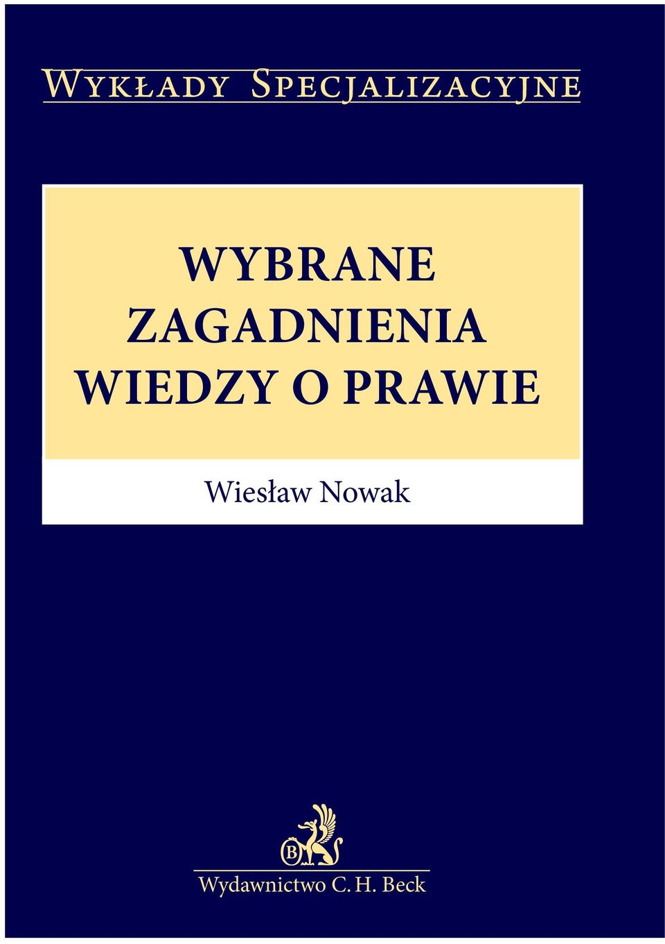 WIEDZY O PRAWIE Wiesław