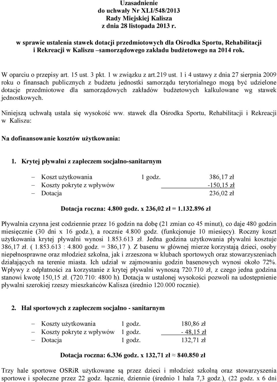 1 w związku z art.219 ust.