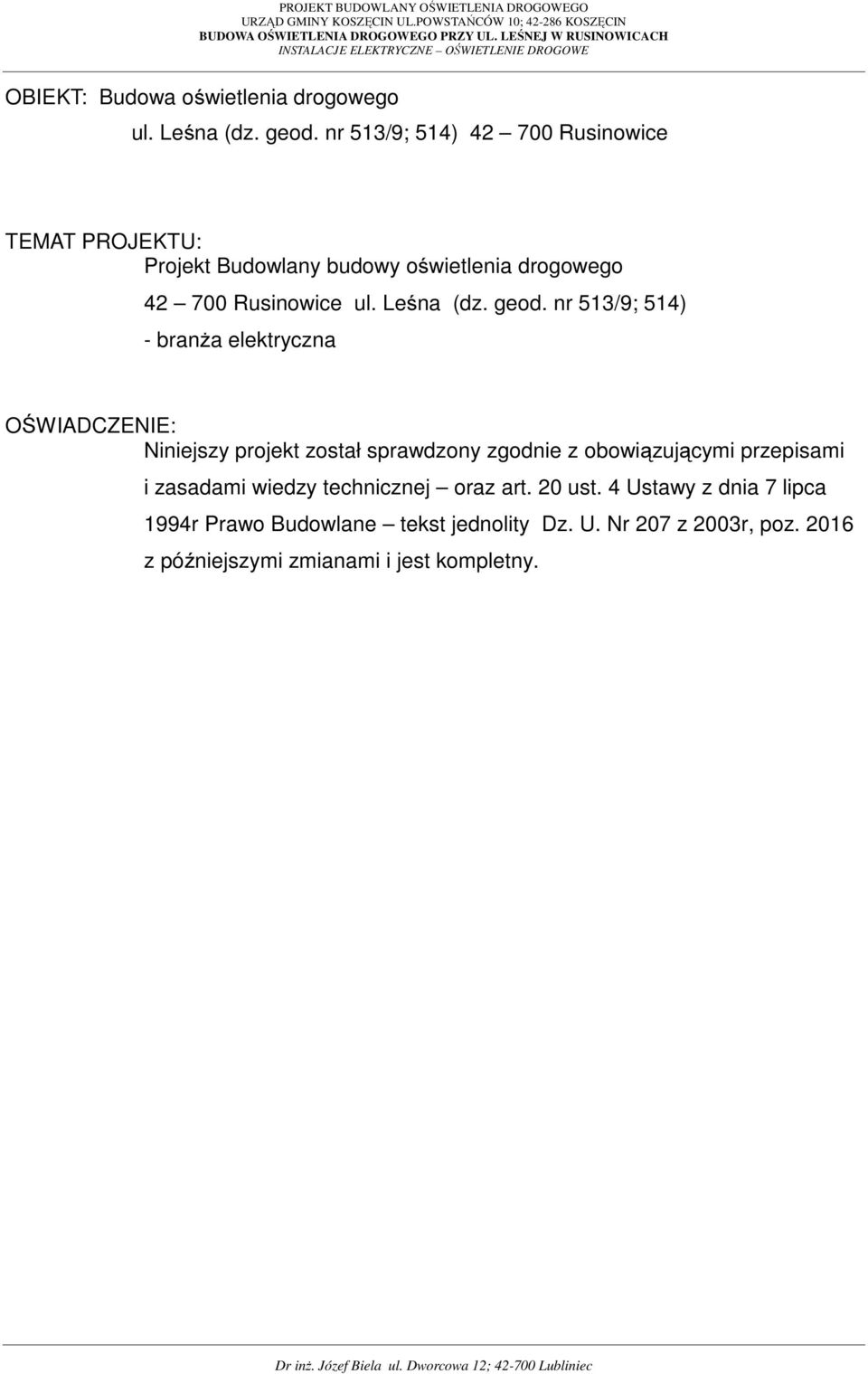 Leśna (dz. geod.