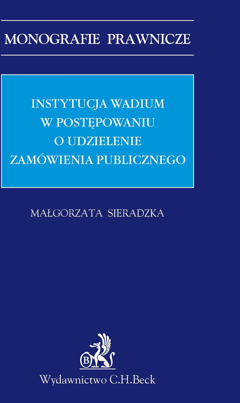 udzielenie zamówienia