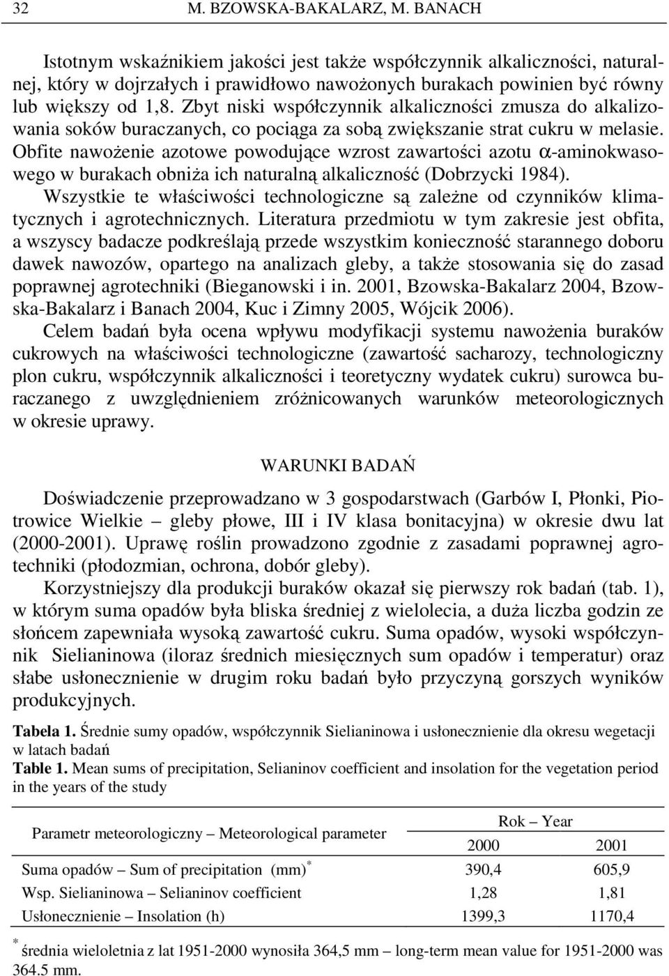 Zbyt niski współczynnik alkaliczności zmusza do alkalizowania soków buraczanych, co pociąga za sobą zwiększanie strat cukru w melasie.