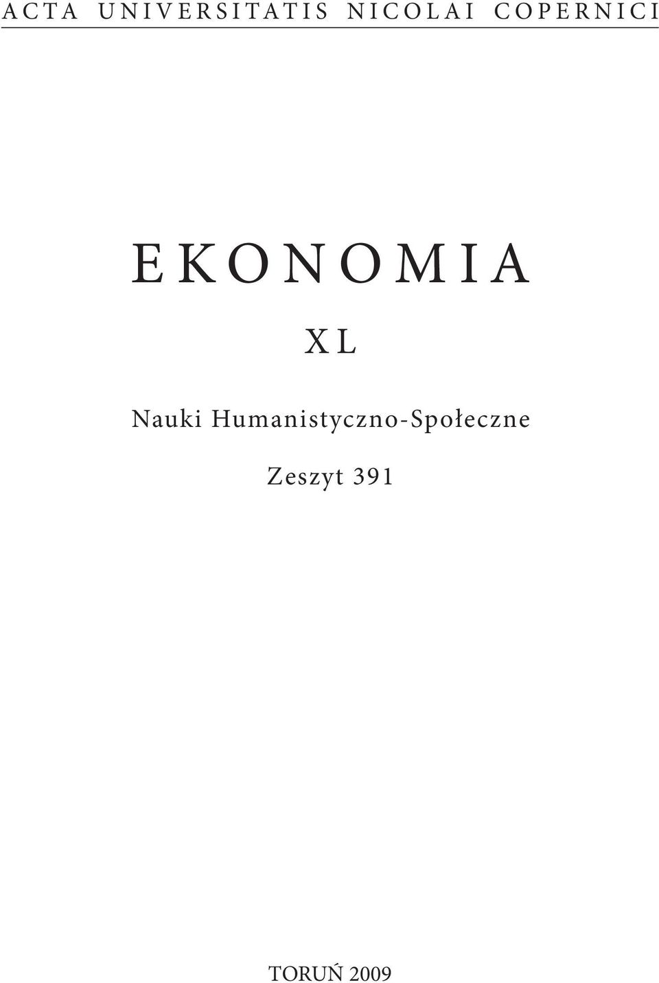 EKONOMIA XL Nauki