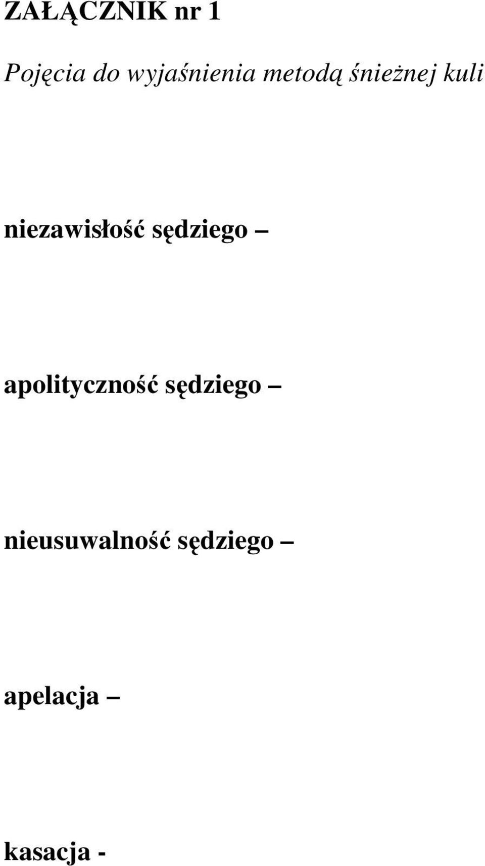 sędziego apolityczność sędziego