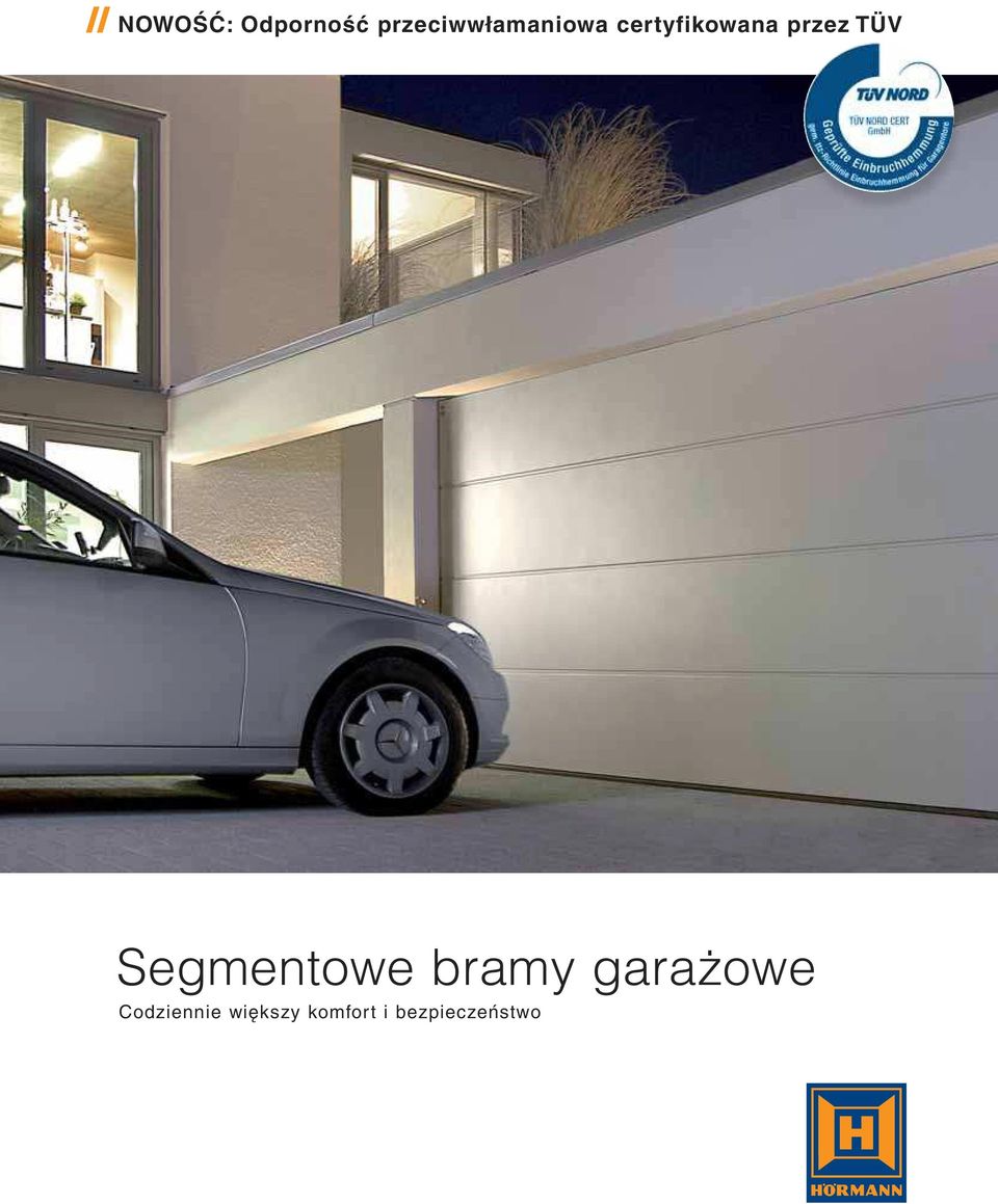 Segmentowe bramy gara owe