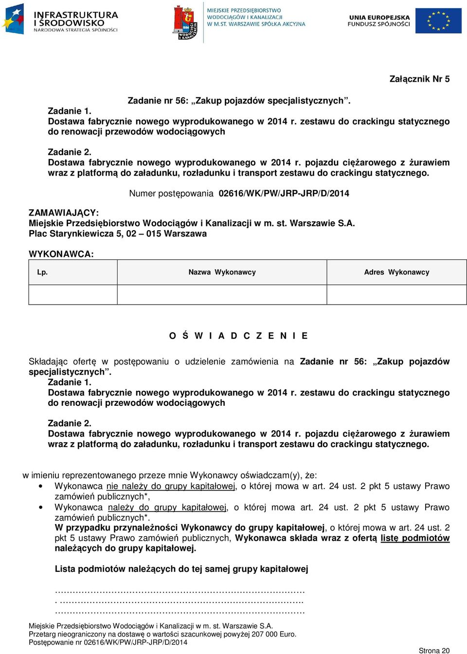 pojazdu ciężarowego z żurawiem wraz z platformą do załadunku, rozładunku i transport zestawu do crackingu statycznego.
