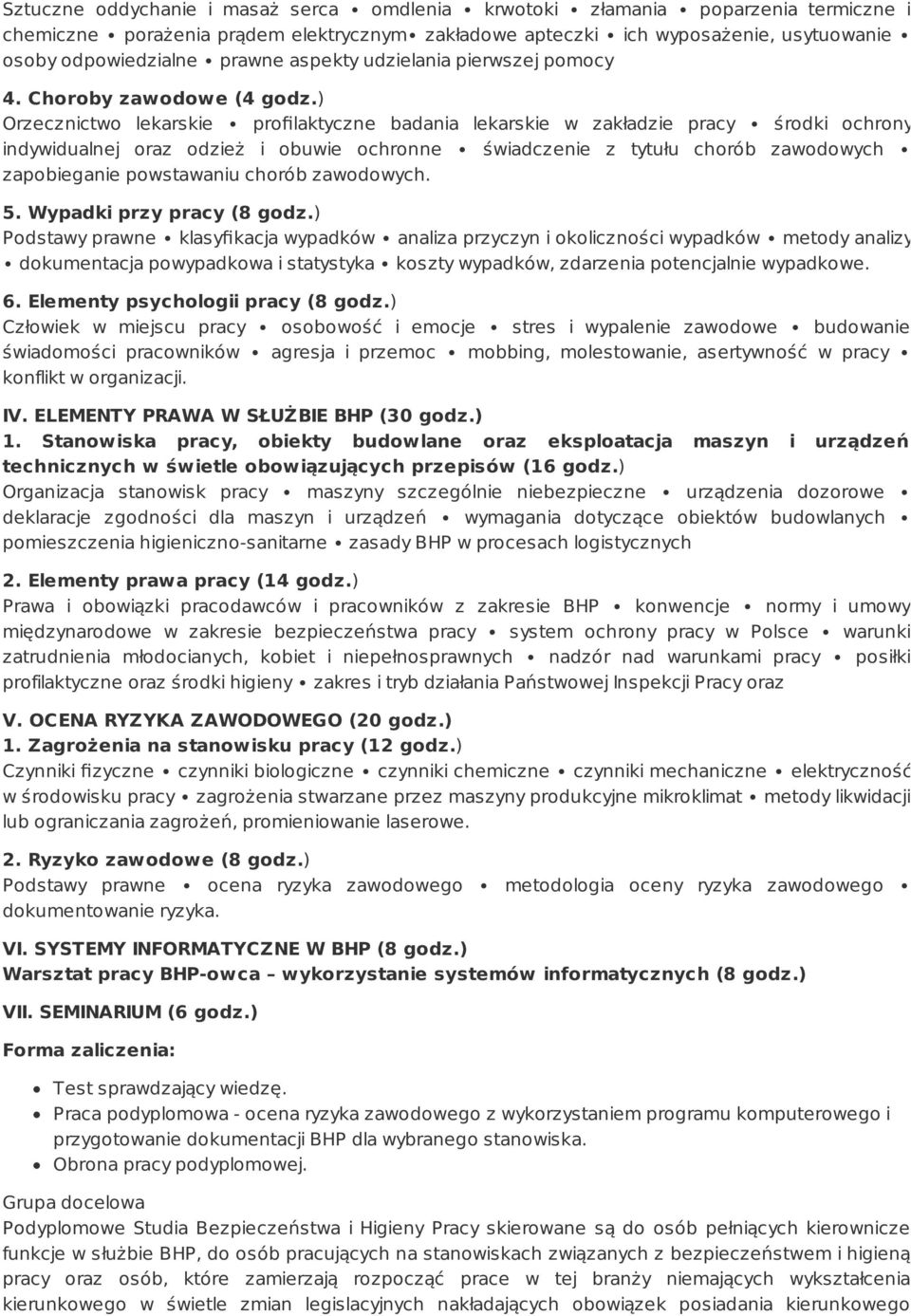 ) Orzecznictwo lekarskie profilaktyczne badania lekarskie w zakładzie pracy środki ochrony indywidualnej oraz odzież i obuwie ochronne świadczenie z tytułu chorób zawodowych zapobieganie powstawaniu