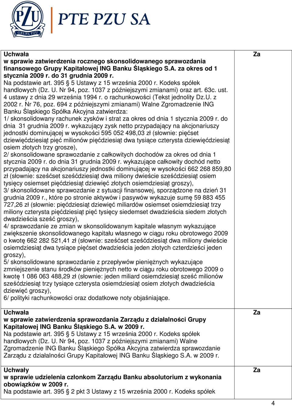 o rachunkowości (Tekst jednolity Dz.U. z 2002 r. Nr 76, poz.