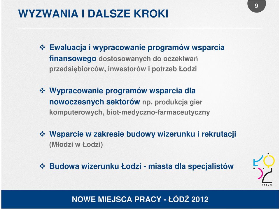 nowoczesnych sektorów np.