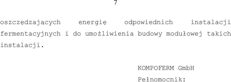 fermentacyjnych i do umożliwienia