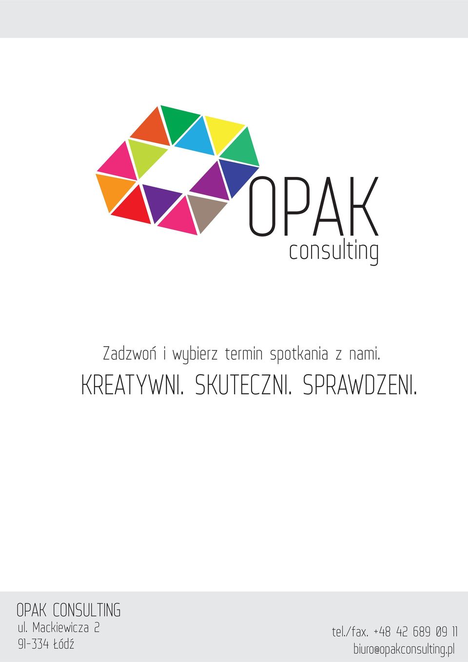 OPAK CONSULTING ul.