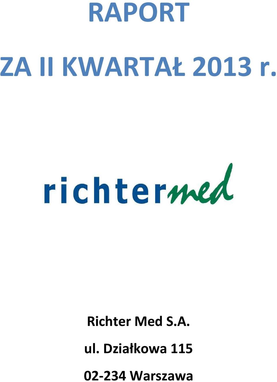 Richter Med S.A. ul.