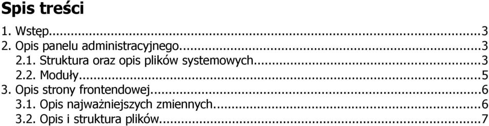 ..5 3. Opis strony frontendowej...6 3.1.