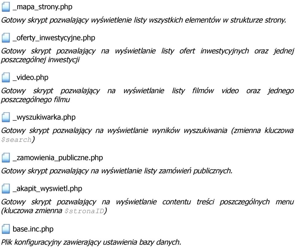 php Gotowy skrypt pozwalający na wyświetlanie listy filmów video oraz jednego poszczególnego filmu _wyszukiwarka.