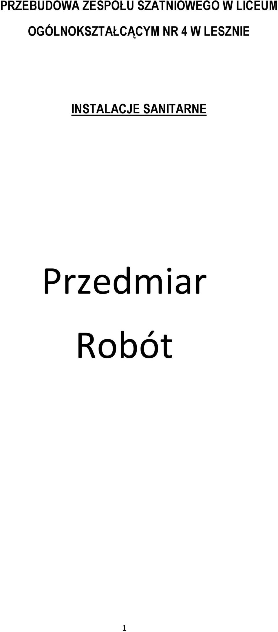 OGÓLNOKSZTAŁCĄCYM NR 4 W