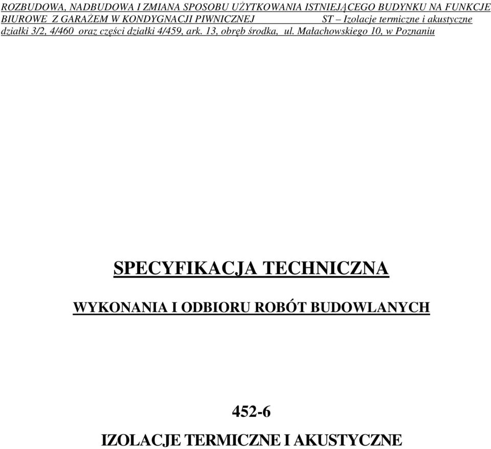 ROBÓT BUDOWLANYCH 452-6