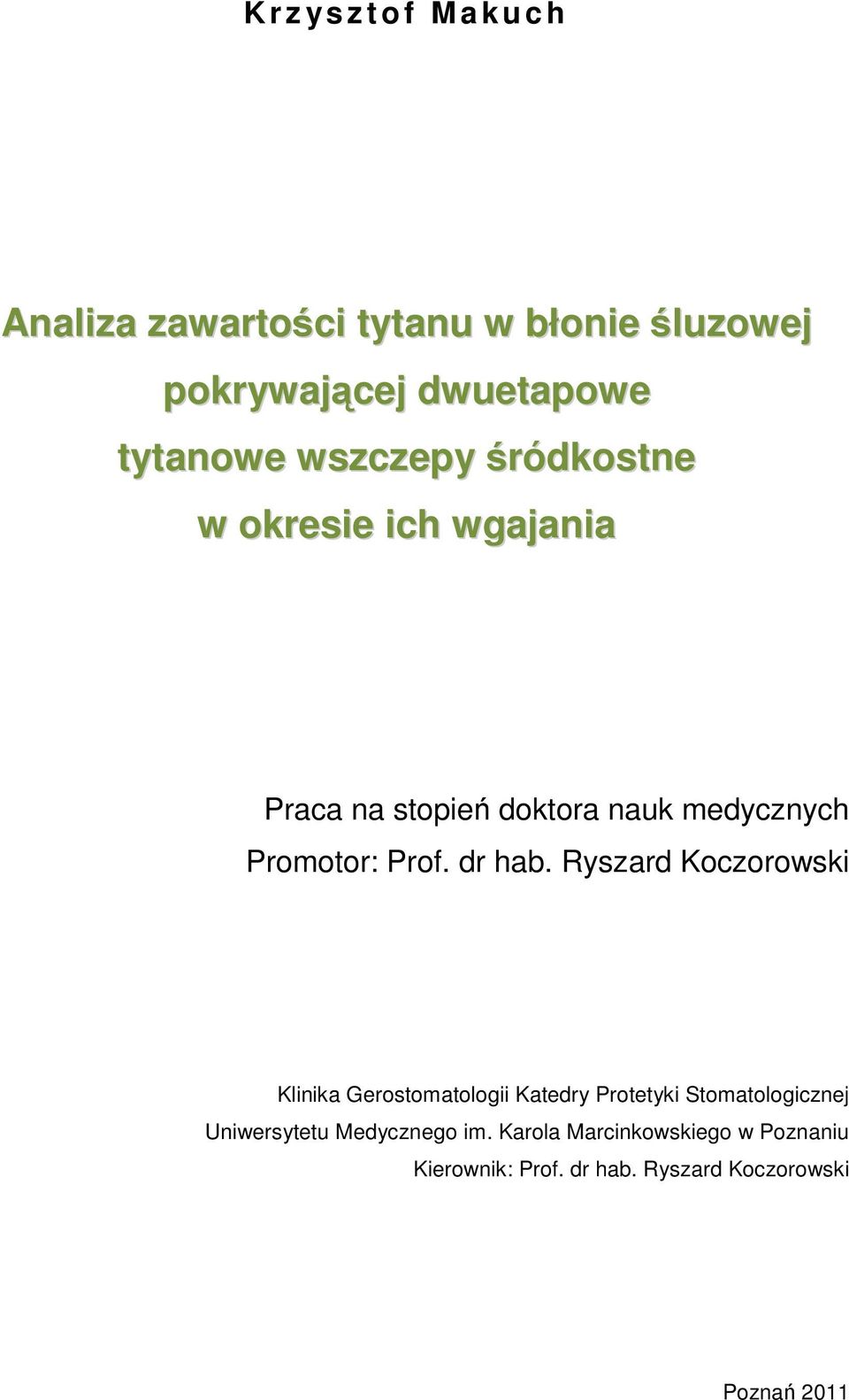 Prof. dr hab.
