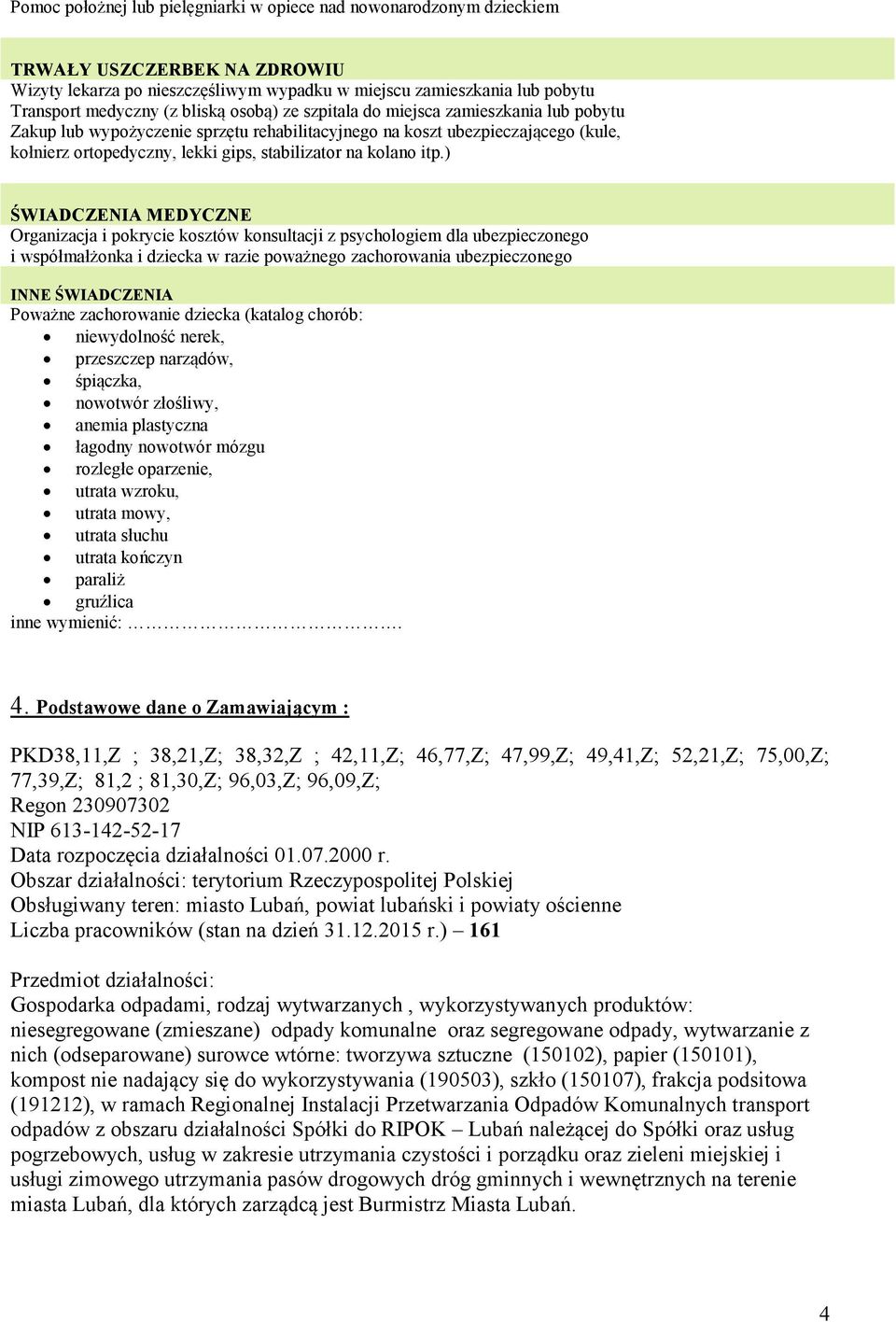 kolano itp.