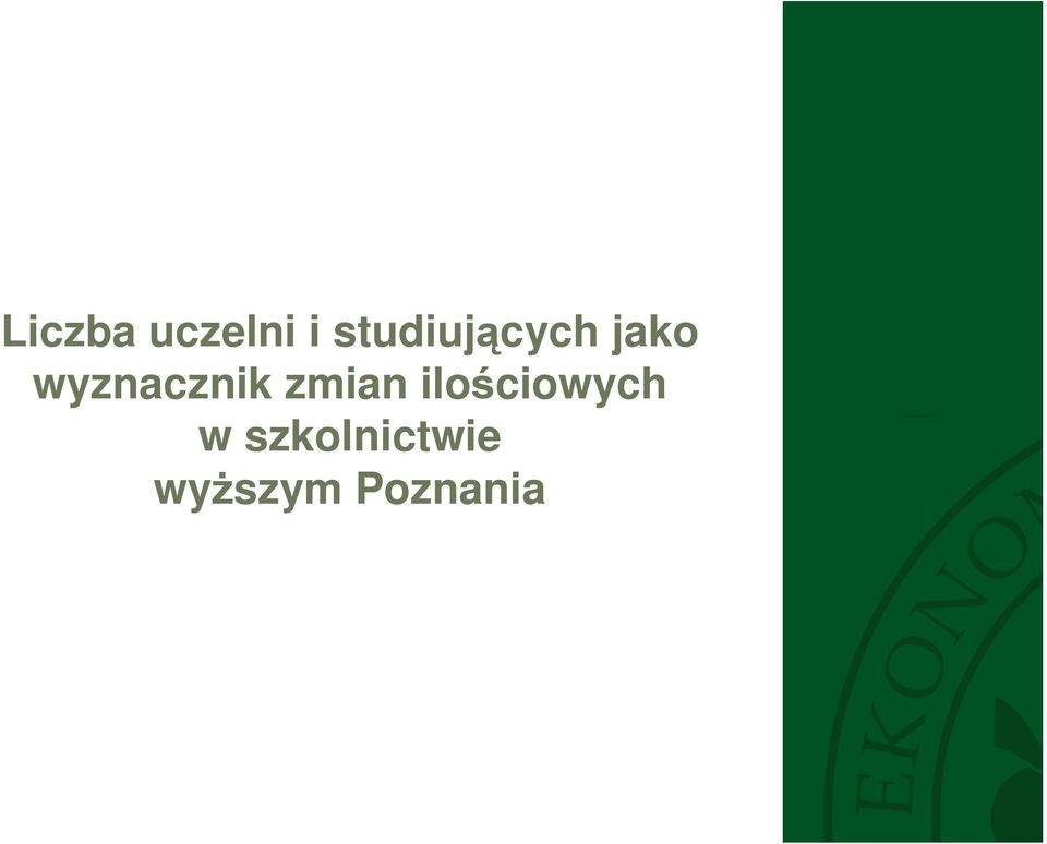 wyznacznik zmian