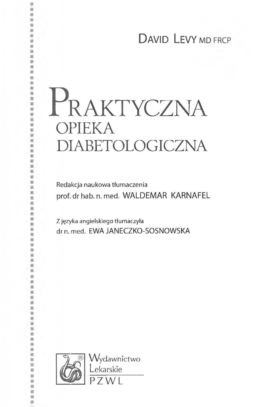 W ALDEM AR KARNAFEL Z języka angielskiego tłumaczyła