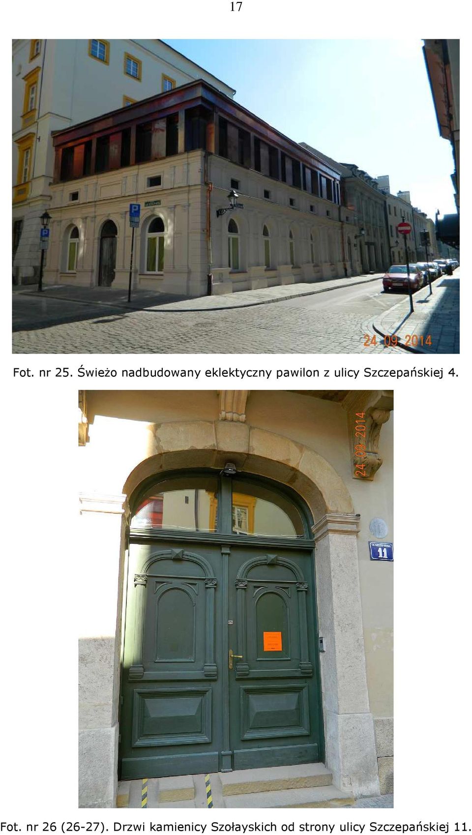 z ulicy Szczepańskiej 4. Fot.