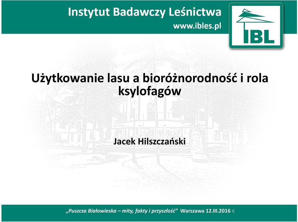 i rola ksylofagów