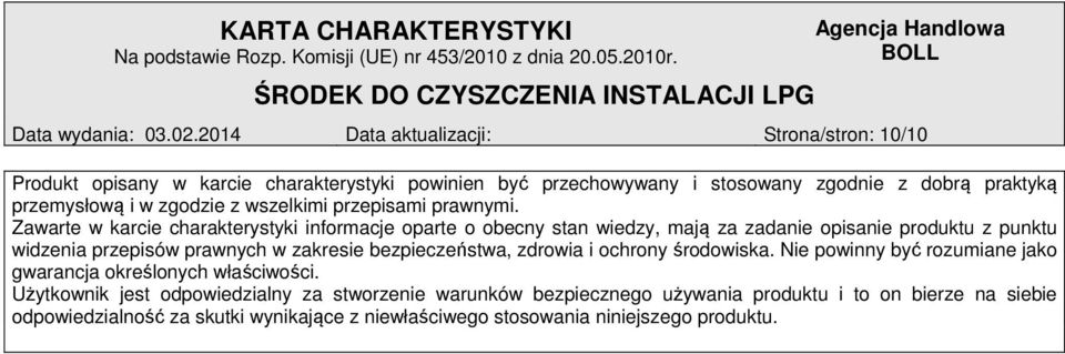 z wszelkimi przepisami prawnymi.
