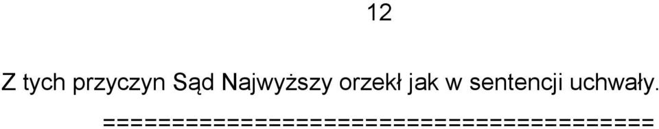 sentencji uchwały.