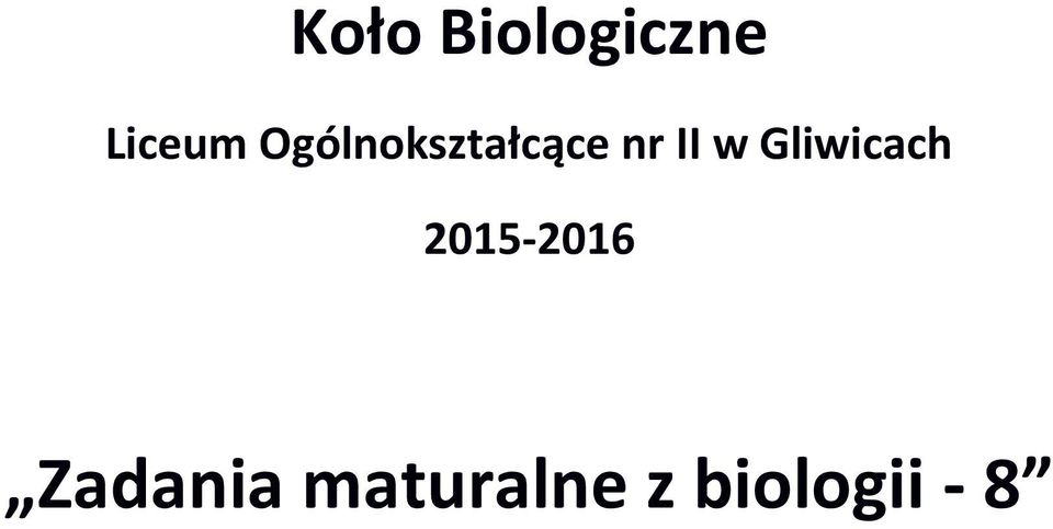 Gliwicach 2015-2016