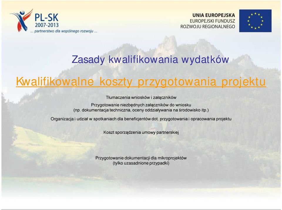 dokumentacja techniczna, oceny oddziaływania na środowisko itp.