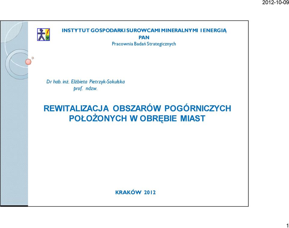 Elżbieta Pietrzyk-Sokulska prof. ndzw.