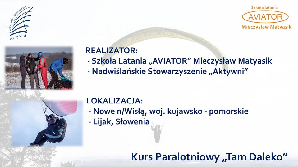 Stowarzyszenie Aktywni LOKALIZACJA: -