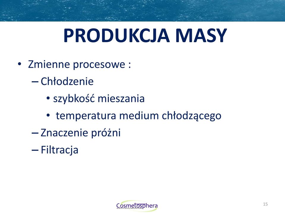 mieszania temperatura medium