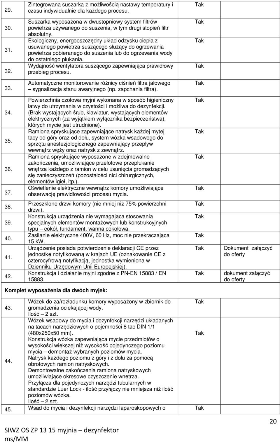 Ekologiczny, energooszczędny układ odzysku ciepła z usuwanego powietrza suszącego służący do ogrzewania powietrza pobieranego do suszenia lub do ogrzewania wody do ostatniego płukania.