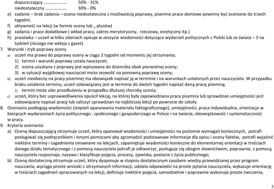 i prace dodatkowe ( wkład pracy, zakres merytoryczny, rzeczowy, estetyczny itp.